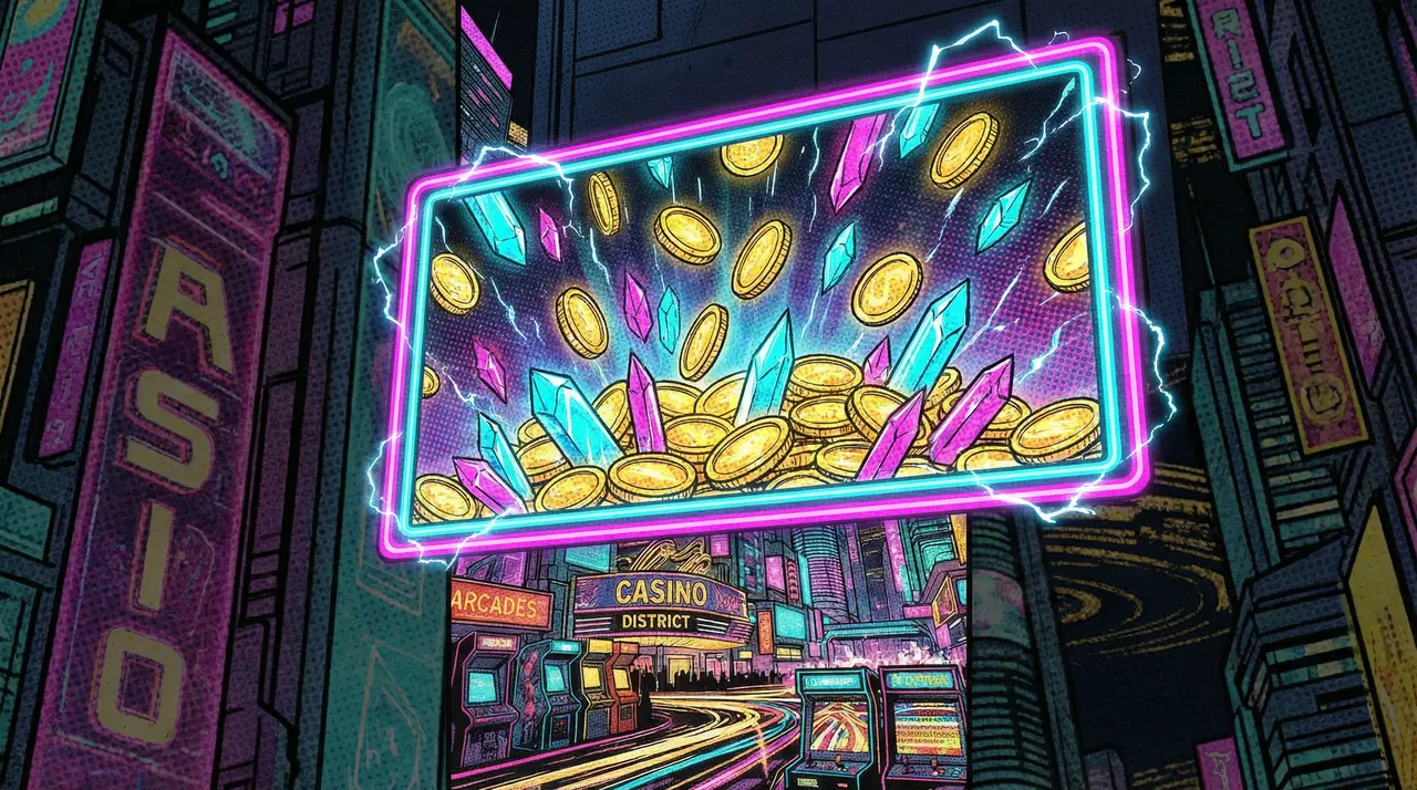 豪门国际 - 首充狂欢夜波普广告牌